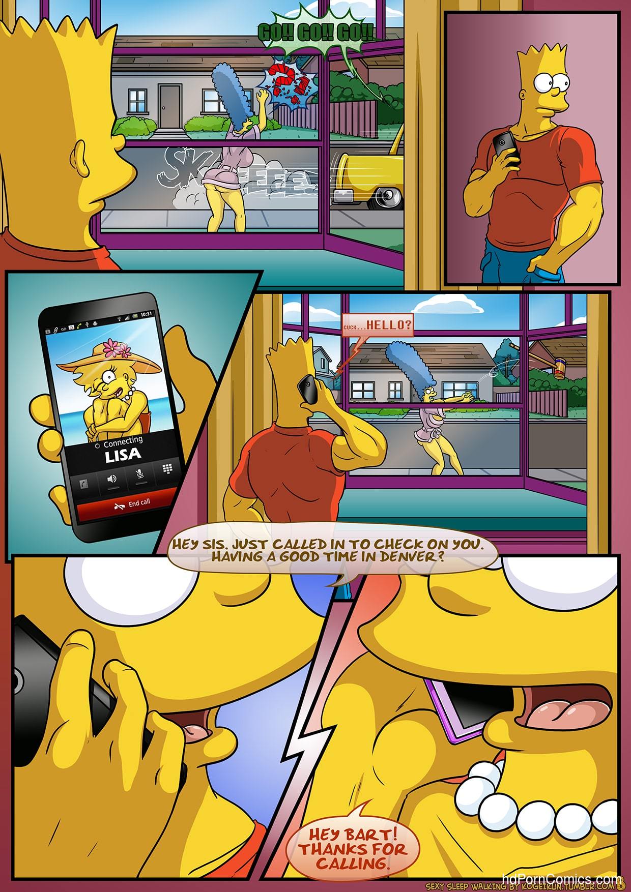 The Simpsons - Sexy Sleep Walking9 free sex comic